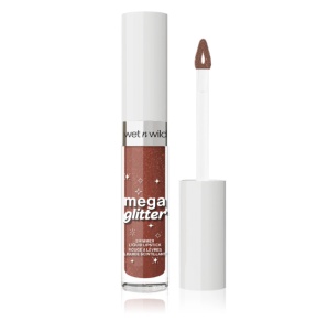 Wet N Wild Mega Glitter Shimmer Liquid Lipstick - Ruj lichid mat cu particule stralucitoare - Hear Me Out - 2,8ml