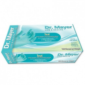 Dr. Mayer - Manusi examinare nitril nepudrate verzi - 100 bucati