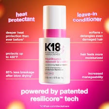 K18 HeatBounce Conditioning Heat Protectant - Balsam si protectie termica 118ml - Img 5