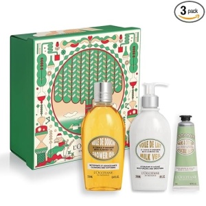 L'Occitane set ulei de dus, crema de maini si lapte de migale - Img 1