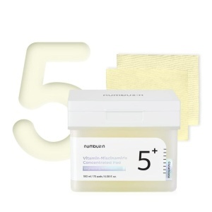 Numbuzin No.5 Vitamin Collection Toner - Dischete de fata cu toner, vitamine și niacinamide 70 buc/180ml - Img 5