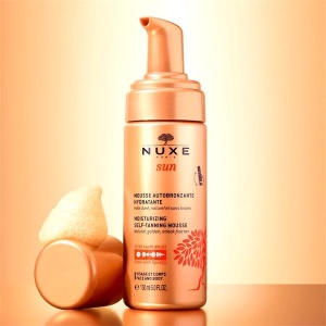 Nuxe Sun Moisturizing Self-Tanning Mousse - Spuma autobronzanta 150ml - Img 2