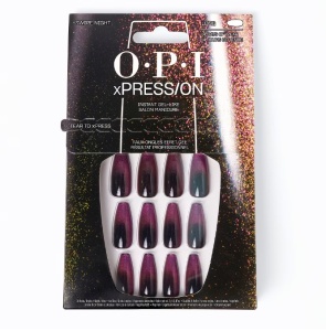 OPI xPRESS / ON - Swipe Night - unghii false - Img 1