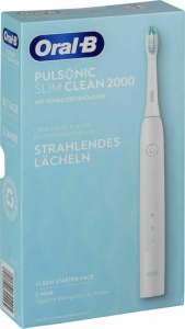 Oral-B Pulsonic Slim Clean 2000 - Periuta de dinti electrica , alb - Img 4