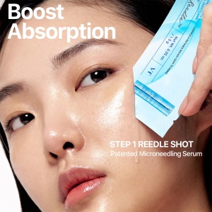 VT Cosmetics Mask Hydrop Reedle Shot 100 - Masca hidrogel cu acid hialuronic 33 g + 1.5 g/1buc - Img 5