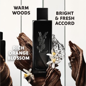 Yves Saint Laurent MYSLF - apa de parfum BARBATI, 100 ml + 10 ml travel - set - Img 2