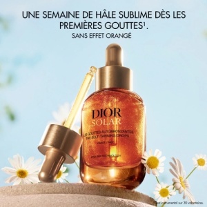 Dior Solar The Self Tanning Drops - Ser autobronzant pentru față și gât 30ml - Img 4