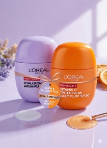 L'Oréal Revitalift Duo: Hidratare si Glow (SPF 30)