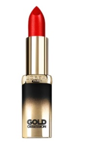Ruj L'Oreal Paris Color Riche Gold Obsession, 40 rouge gold, 4 g