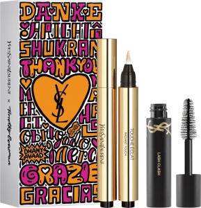 YSL Touche Éclat & Lash Clash - Set iluminator & corector 2,5ml + mini mascara 2ml