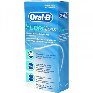 Ata Dentara Oral-B Superfloss Pretaiata 50 Bucati