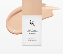 Beauty Of Joseon Daily Tinted Fluid Sunscreen SPF30 - Protecție solara SPF30 PA+++ cu filtre minerale 50ml - Img 2