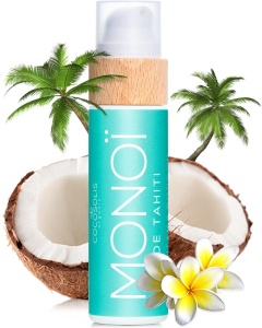COCOSOLIS Monoi de Tahiti - Ulei de corp bronzant fara SPF- 110ml