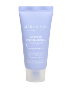 Mary & May Vegan Calendula Peptide Ageless - Masca de noapte pentru fata cu galbenele si peptide - 30g - Img 1