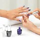 OPI Infinite Shine Long Wear Dark Shimmer Finish Violet - AM 2 PM - lac de unghii 15ml - Img 5