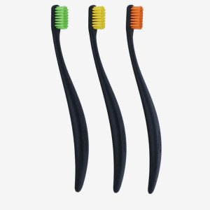 PROMIS - Trio Pack - pachet periute de dinti SOFT (Culoare periuta: Trio Black)