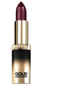 Ruj L'Oreal Paris Color Riche Gold Obsession, plum gold , 4 g - Img 1