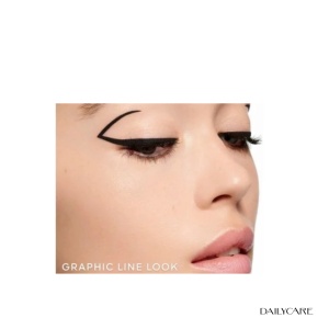 Tus lichid pentru ochi, tip carioca impermeabil, Guerlain Noir G Graphic Liner 001 black 0,55 ml - Img 4
