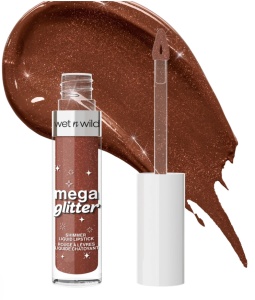 Wet N Wild Mega Glitter Shimmer Liquid Lipstick - Ruj lichid mat cu particule stralucitoare - Hear Me Out - 2,8ml - Img 2