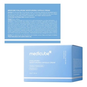 Medicube Hyaluronic Moisturizing Capsule Cream - Crema gel pentru hidratare 50g - Img 2