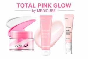 Medicube - Set Cadou PDRN Total Pink Glow (Față, Ochi & Buze)