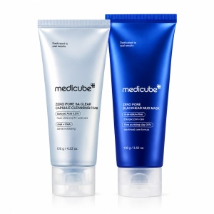Medicube - ZERO PORE DUO - spuma de curatare + masca cu argila - Img 2