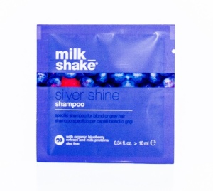 Milk Shake Silver Shine Shampoo - Sampon pentru par blond - 10ml