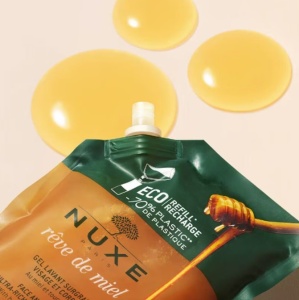 Nuxe Reve de Miel refill- Gel de dus pentru piele uscata si sensibila 400ml - Img 3