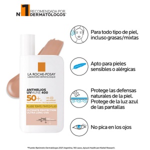 La Roche-Posay Anthelios 400 Tinted Fluid SPF50 - Crema fluida de protectie solara cu nuanta 50ml