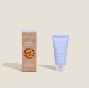 Mary & May Vegan Calendula Peptide Ageless - Masca de noapte pentru fata cu galbenele si peptide - 30g - Img 3