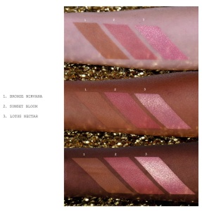 Pat McGrath Labs Divine Blush + Bronze+ Glow Trio - Face Palette - NIRVANA IN BLOOM - Paleta machiaj ten 10,3g - Img 5