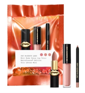 Pat McGrath Labs - Mini Nude Venus Lip Trio: MatteTrance Edition - Ruj mat 1g + Creion contur buze 0,8g + Luciu de buze 1,6ml