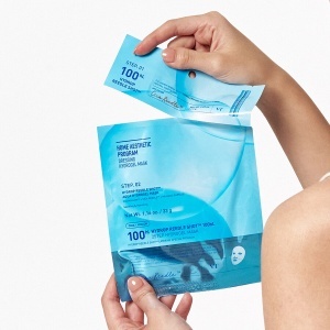 VT Cosmetics Mask Hydrop Reedle Shot 100 - Masca hidrogel cu acid hialuronic 33 g + 1.5 g/1buc - Img 3