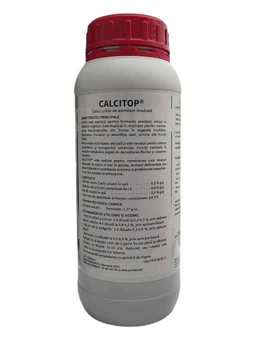 Коректор Калций + Бор- бързо усвояване - CALCITOP - 1 л