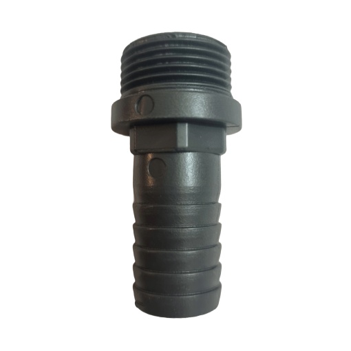 Накрайник с резба за маркуча с външна резба, 3/4“, pvc