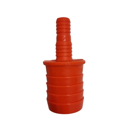 Оребрен съединител редукция 1 1/2"-5/8", pvc