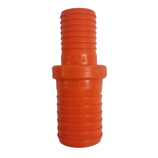 Оребрен съединител редукция 1" - 3/4'', pvc