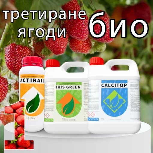 Biopack Етап 1 ЯГОДА - Разсаждане, развитие и повишаване на продуктивността