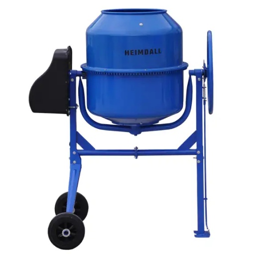 Бетонобъркачка 160L, 1000 W, електрически мотор, 30 об/мин, Heimdall Plus