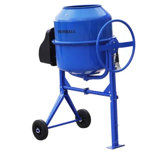 Бетонобъркачка 180L, 1000 W, електрически мотор, 30 об/мин, Heimdall Plus