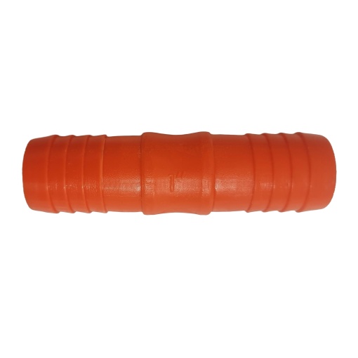 Оребрен съединител за маркуч 1“, двоен накрайник, pvc