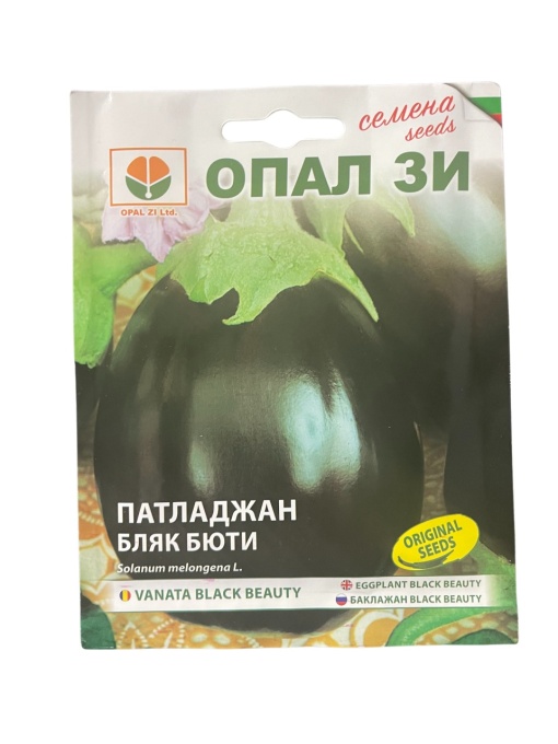 Семена за патладжан Black Beauty - продуктивен сорт, OPAL ZI