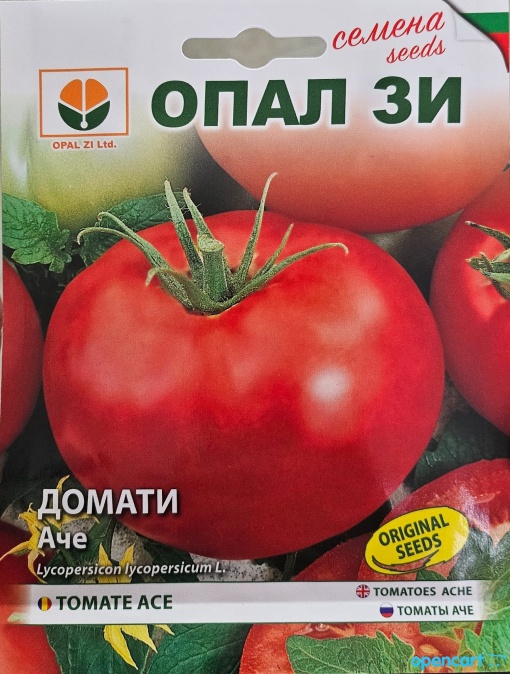 Домат, Семена от сорт ace tomatoes, средно ранен полудетерминантен сорт