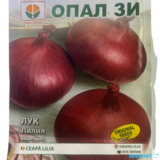 Лук, Семена от сорт lilia, много популярен сорт червен лук