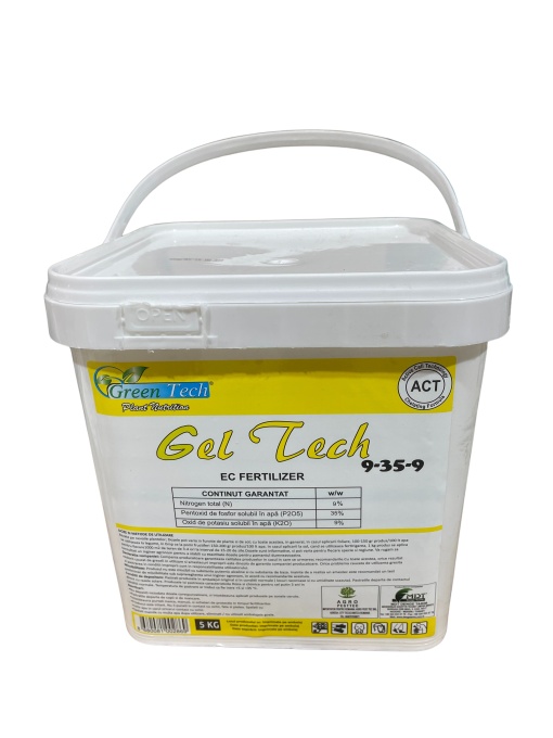 Разтворим тор gel tech 9-35-9 npk, 5кг