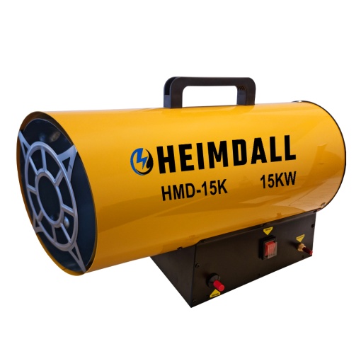 Газов топлинен калорифер lpg, 15kw, 320 mc/h, heimdall hmd-15k