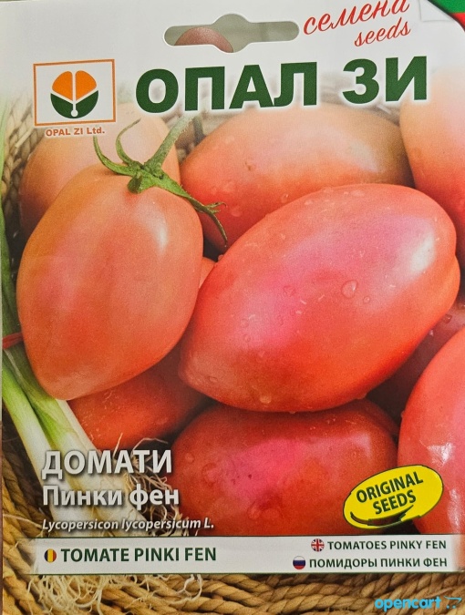 Домат, Семена за сорт pinki fen, розов цвят, полуранен сорт