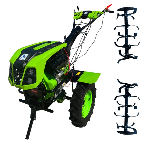 Мотофреза land master diesel 12 к.с. - pro-s1200, 2+1 скорости, euro 5