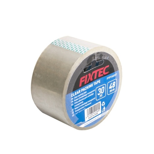 Прозрачна лепяща лента FIXTEC BOPP за опаковане 48mm*30m