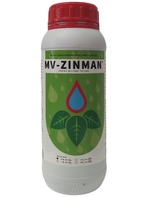 Тор mv-zinman, течна смес от комплексни микроелементи